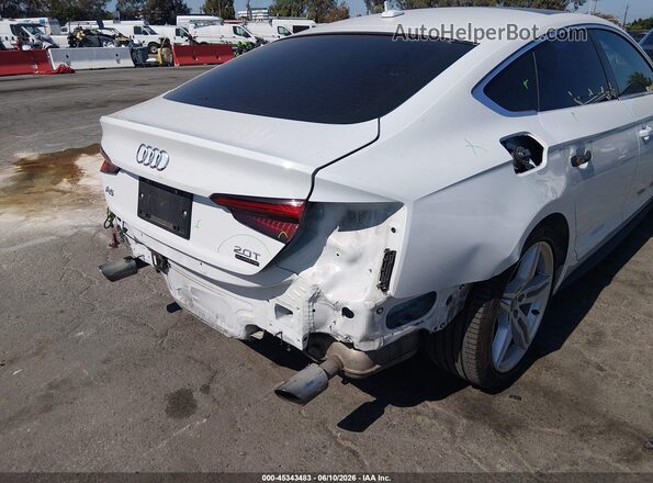 WAUENCF57JA111469 2018 AUDI A5 White წინა ხედი