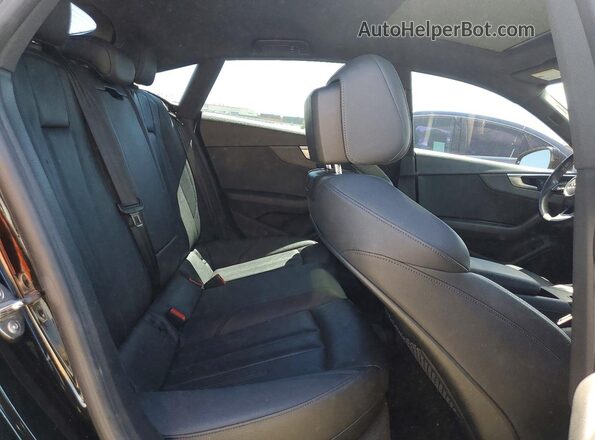 WAUENCF58JA108998 2018 AUDI A5 Black Հետևի նստատեղերի տեսք