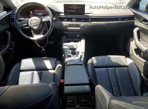 WAUENCF58JA108998 2018 AUDI A5 Black Առջևի վահանակի տեսք