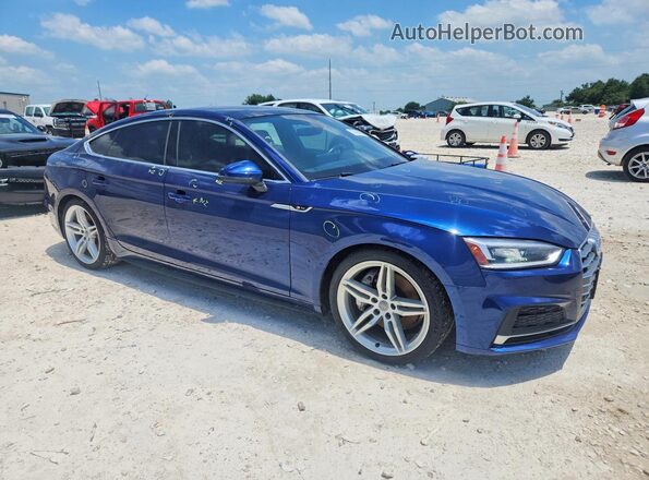 WAUENCF58JA117216 2018 AUDI A5 Blue Przód prawy