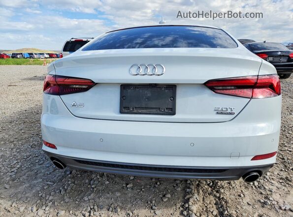 WAUENCF59JA058015 2018 AUDI A5 White უკანა ხედი