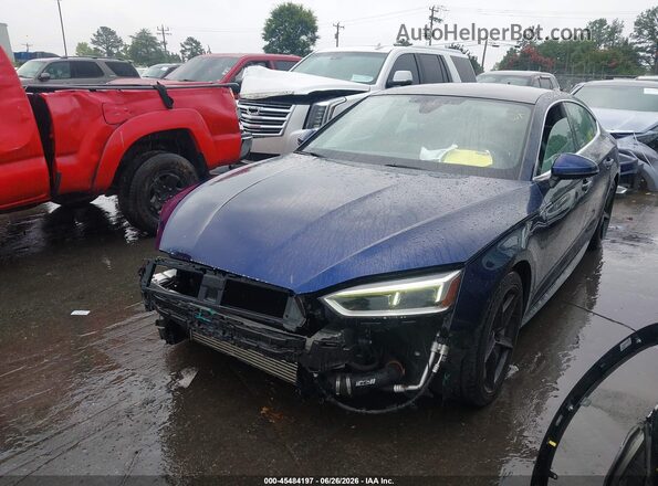 WAUENCF5XKA079182 2019 AUDI A5 Blue Przód lewy