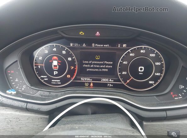 WAUENCF5XKA079182 2019 AUDI A5 Blue Widok tylnych siedzeń