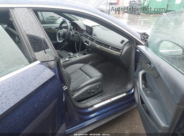WAUENCF5XKA079182 2019 AUDI A5 Blue Widok wnętrza z przodu