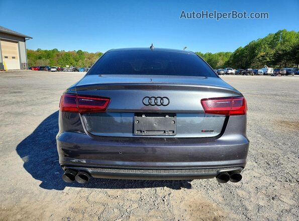 WAUF3AFC1HN078727 2017 AUDI A6 Gray Вид ззаду