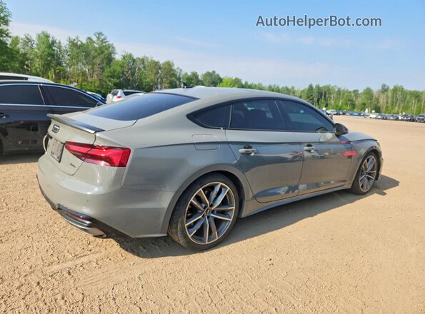 WAUFACF53MA039853 2021 AUDI A5 Silver Задня права чверть