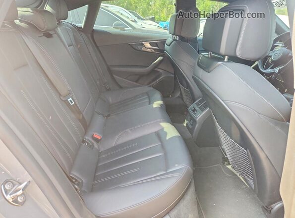 WAUFACF53MA039853 2021 AUDI A5 Silver Вид задніх сидінь