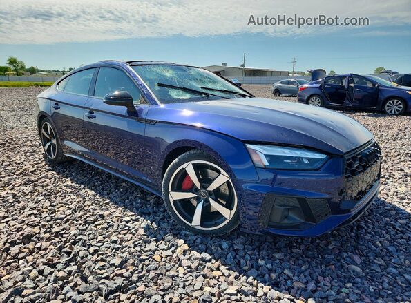 WAUFACF54PA058772 2023 AUDI A5 Blue Առջևի աջ