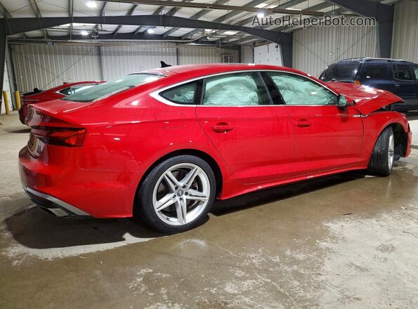 WAUFACF55MA012928 2021 AUDI A5 Red უკანა მარჯვენა