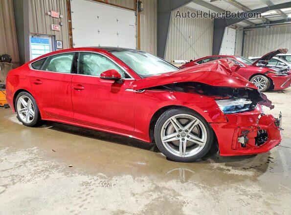 WAUFACF55MA012928 2021 AUDI A5 Red წინა მარჯვენა