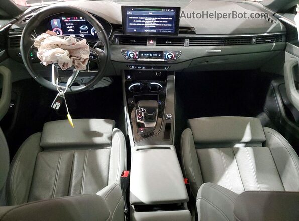 WAUFACF55MA012928 2021 AUDI A5 Red წინა პანელის ხედი
