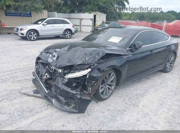 WAUFACF55MA050238 2021 AUDI OTHER Black Առջևի ձախ երեք քառորդ տեսարան