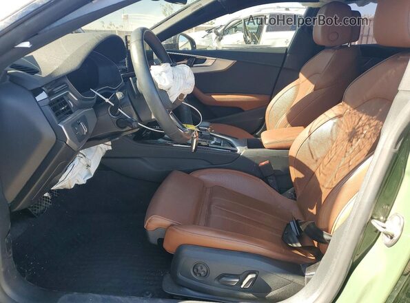 WAUFACF55RA023449 2024 AUDI A5 Green წინა სალონის ხედი