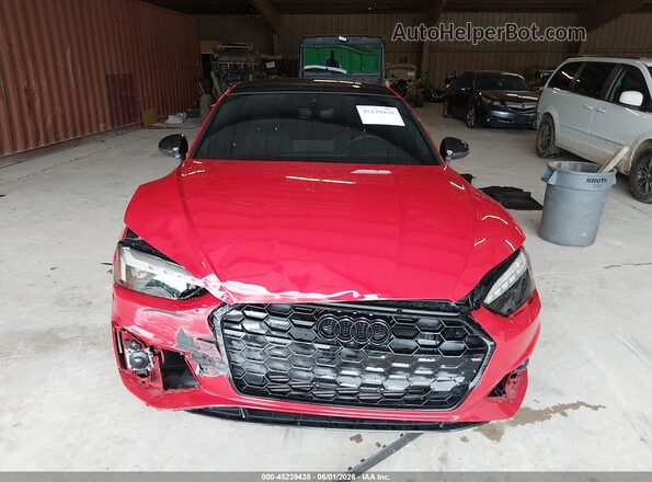 WAUFACF55SA013879 2025 AUDI OTHER Red ხელსაწყოთა პანელის ხედი