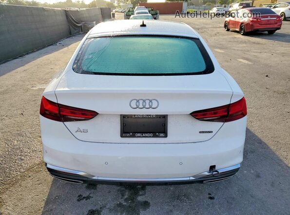 WAUFACF56RA049574 2024 AUDI A5 White Rear view