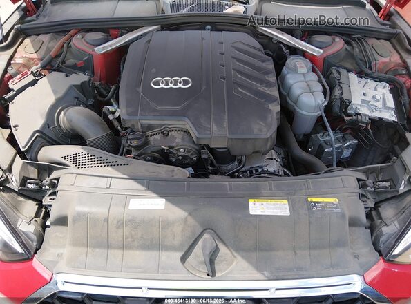WAUFACF58RA020321 2024 AUDI OTHER Red Հետևի տեսք