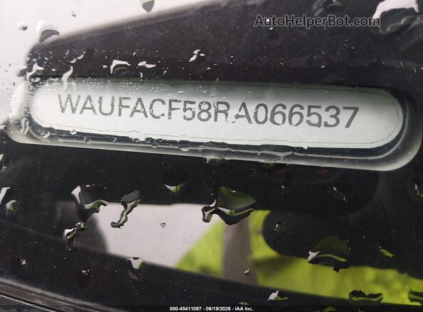 WAUFACF58RA066537 2024 AUDI OTHER Black 
