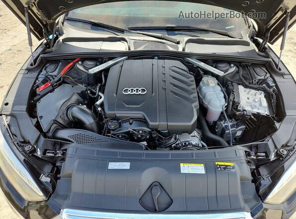 WAUFACF5XPA069596 2023 AUDI A5 Black Widok wnętrza z tyłu