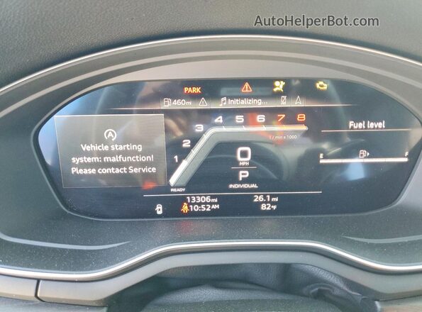 WAUFACF5XPA069596 2023 AUDI A5 Black Widok zestawu wskaźników