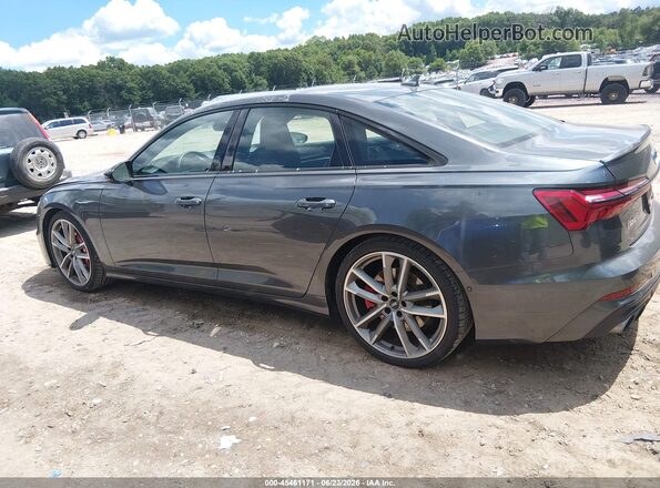 WAUFFAF20LN045693 2020 AUDI S6 Blue Widok wnętrza 360 stopni