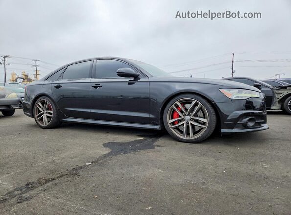 WAUFFAFC0JN104392 2018 AUDI S6 Black Передня права чверть