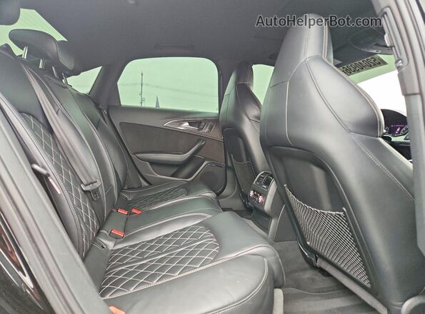 WAUFFAFC0JN104392 2018 AUDI S6 Black Вид задніх сидінь