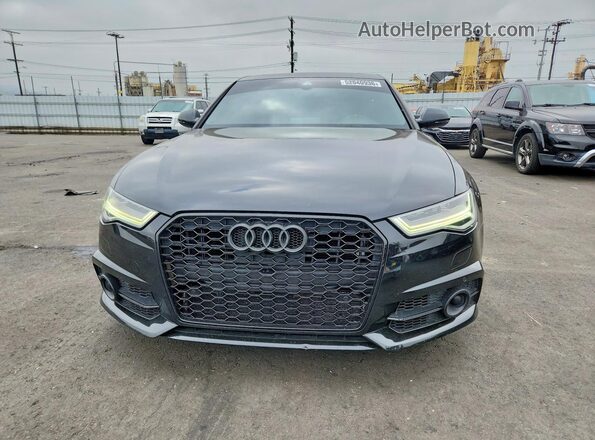 WAUFFAFC0JN104392 2018 AUDI S6 Black Вид спереду