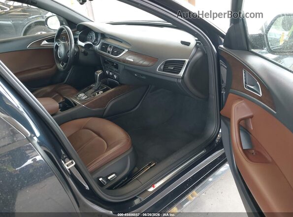 WAUFFAFC8GN187403 2016 AUDI A6 Dark Blue Vista interior delantera
