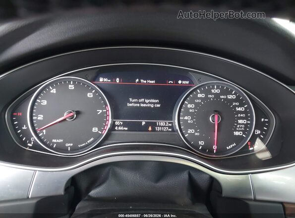 WAUFFAFC8GN187403 2016 AUDI A6 Dark Blue Vista de los asientos traseros