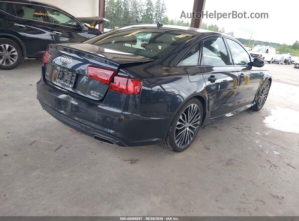 WAUFFAFC8GN187403 2016 AUDI A6 Dark Blue Trasero derecho