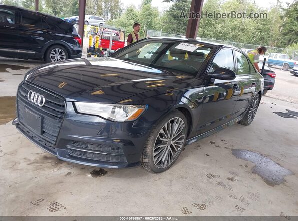 WAUFFAFC8GN187403 2016 AUDI A6 Dark Blue Vista tres cuartos delantera izquierda
