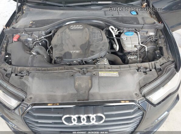 WAUFFAFC8GN187403 2016 AUDI A6 Dark Blue Vista trasera