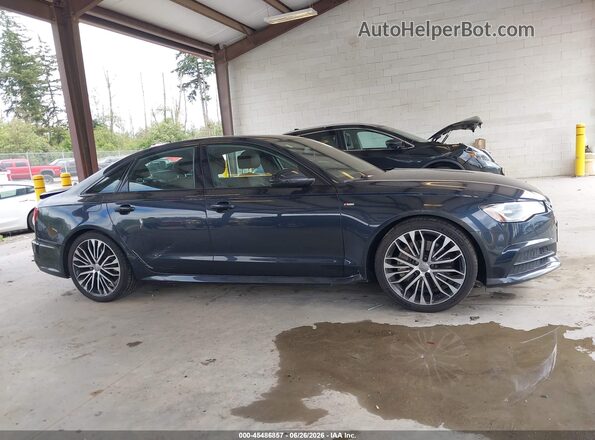 WAUFFAFC8GN187403 2016 AUDI A6 Dark Blue Vista interior trasera