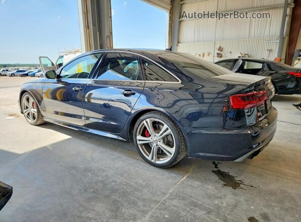 WAUFFAFCXHN019344 2017 AUDI S6 Blue 