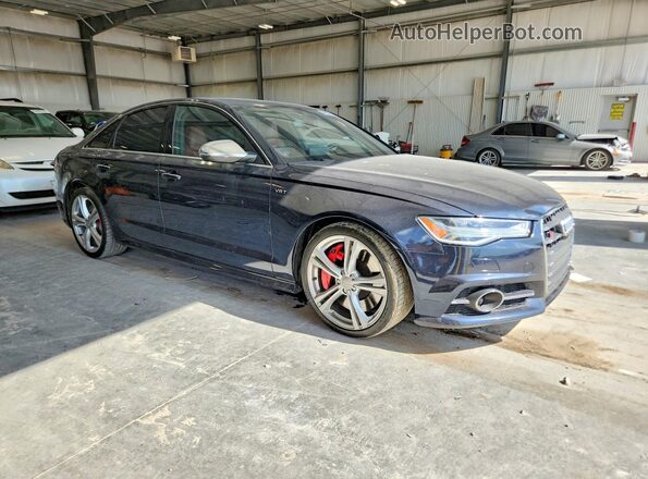 WAUFFAFCXHN019344 2017 AUDI S6 Blue 