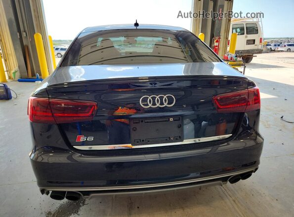 WAUFFAFCXHN019344 2017 AUDI S6 Blue 