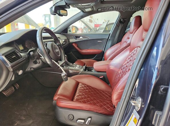 WAUFFAFCXHN019344 2017 AUDI S6 Blue 