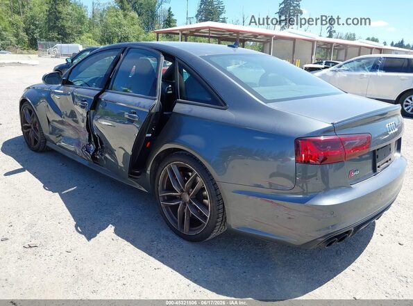 WAUFFAFCXHN069239 2017 AUDI S6 Gray Задня ліва чверть