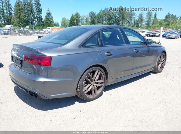 WAUFFAFCXHN069239 2017 AUDI S6 Gray Задня права чверть