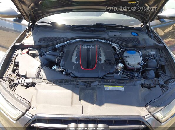 WAUFFAFCXHN069239 2017 AUDI S6 Gray Вид ззаду