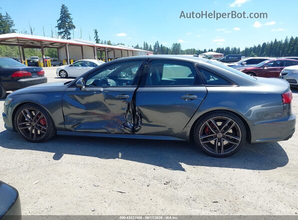 WAUFFAFCXHN069239 2017 AUDI S6 Gray 