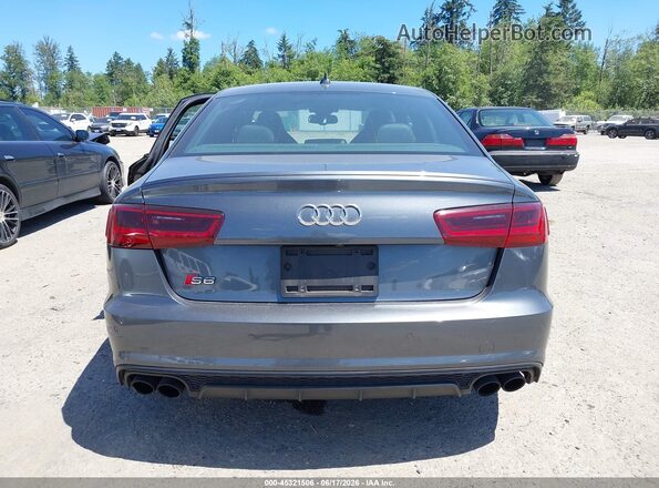 WAUFFAFCXHN069239 2017 AUDI S6 Gray 