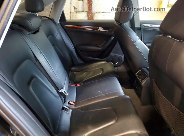 WAUFFAFL0GN008190 2016 AUDI A4 Black Հետևի նստատեղերի տեսք