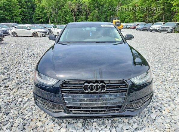 WAUFFAFL0GN008190 2016 AUDI A4 Black Դիմացի տեսք