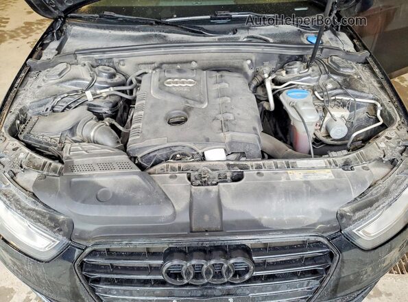 WAUFFAFL0GN008190 2016 AUDI A4 Black Սալոնի հետևի տեսք