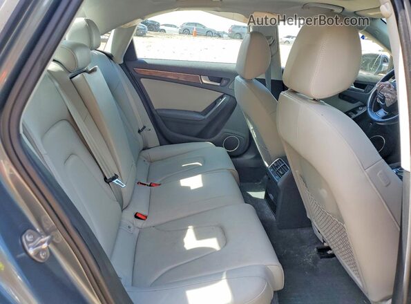WAUFFAFL0GN015351 2016 AUDI A4 Gray Rear seats view