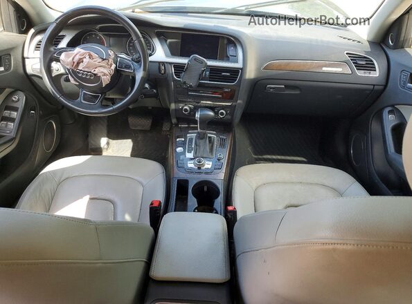 WAUFFAFL0GN015351 2016 AUDI A4 Gray Dashboard view