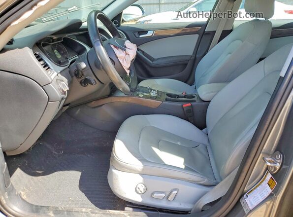 WAUFFAFL0GN015351 2016 AUDI A4 Gray Front interior view