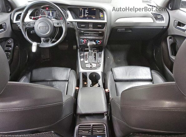 WAUFFAFL2GN003458 2016 AUDI A4 Black Dashboard view