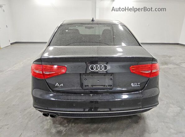 WAUFFAFL2GN003458 2016 AUDI A4 Black Rear view